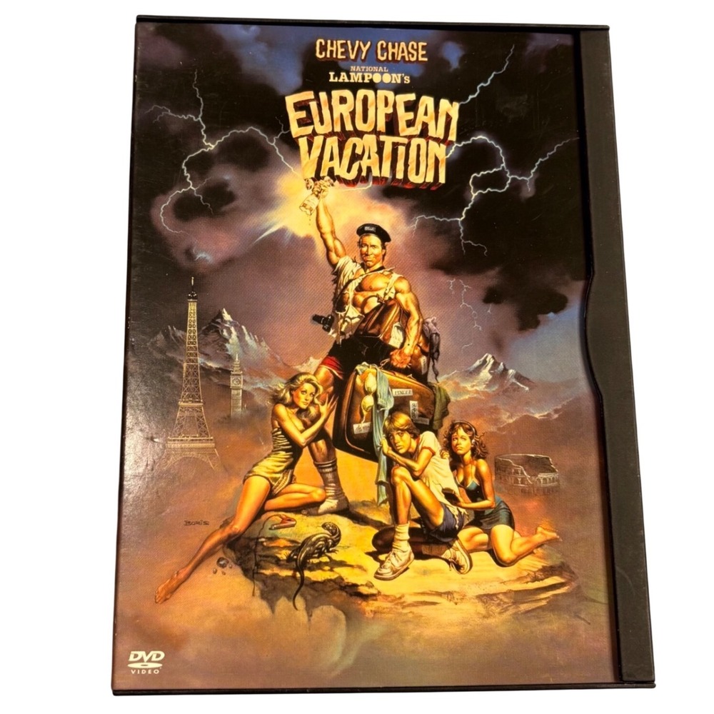 National Lampoon's European Vacation DVD Chevy Chase 2002 Widescreen Snap Case